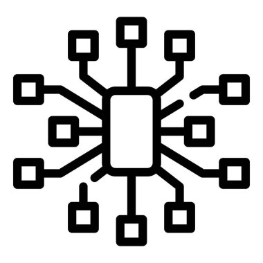 İletişim mühendisi şeması şehir simgesi, özet biçimi