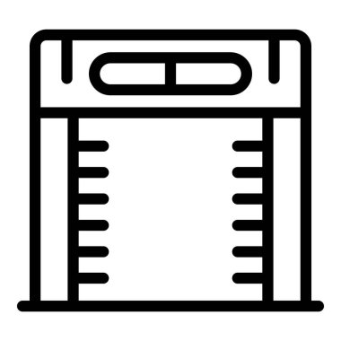 Metal detektör simgesine erişim, taslak biçimi