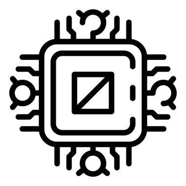 Radyo işlemci simgesi, özet biçimi