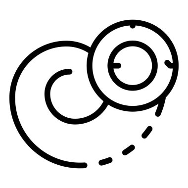 Radyo tel bobini simgesi, özet biçimi