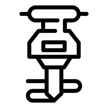 Değirmen makineleri simgesi, özet biçimi