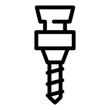 İşçi değirmen makinesi simgesi, özet biçimi