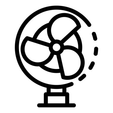 Üç bıçaklı pervane simgesi, ana hat biçimi