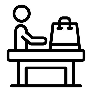 Alışveriş istemcisi simgesi, özet biçimi