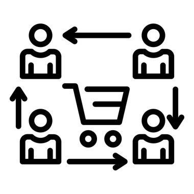 Satış simgesi süreci, özet biçimi