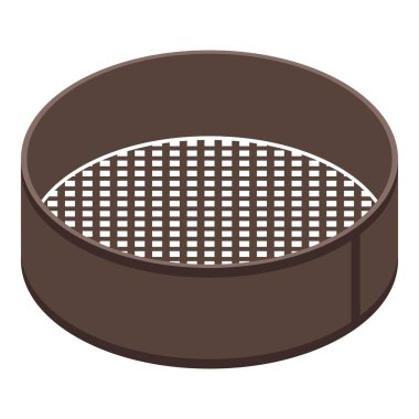 Sieve simgesi, izometrik biçim