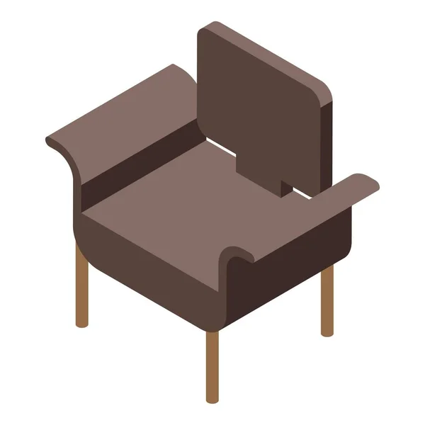 Couch Sessel Ikone, isometrischer Stil — Stockvektor