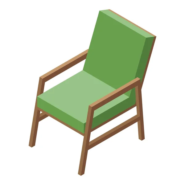 Fauteuil de siège icône, style isométrique — Image vectorielle