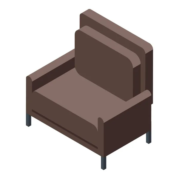 Moda koltuğu simgesi, izometrik biçim — Stok Vektör