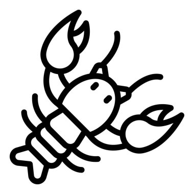 Akşam yemeği ikonu, taslak tarzı.