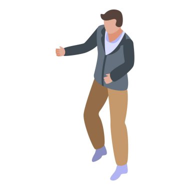 Şiddet simgesi, izometrik biçim