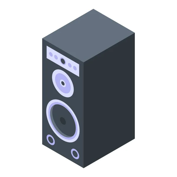 Icono del altavoz de sonido, estilo isométrico — Vector de stock