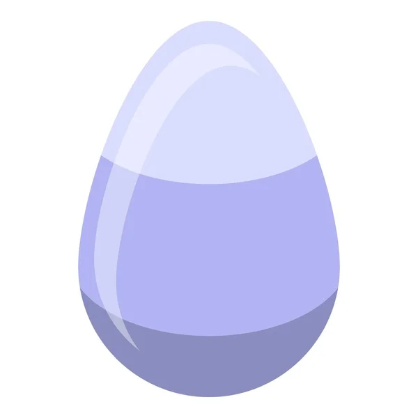Ikona vejce cukráře v izometrickém stylu — Stockový vektor