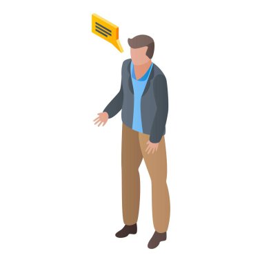 Çevirmen simgesi, izometrik biçim