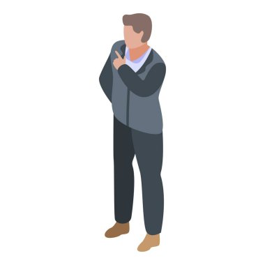 Yatırım simgesi, izometrik biçim