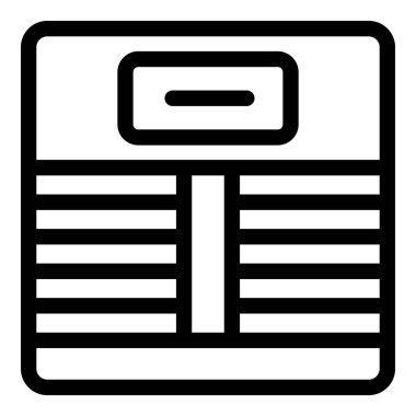 Vücut akıllı ölçeklendirme simgesi, özet biçimi