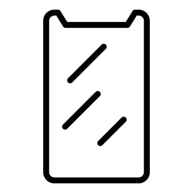 Koruma ekranı etiket simgesi, özet biçimi