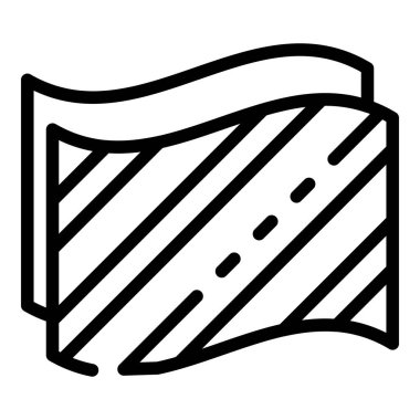 Yalıtım malzemesi simgesi, özet biçimi