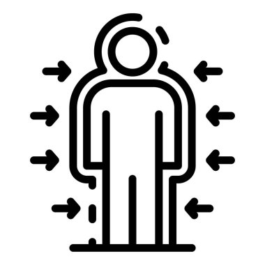 Ses engeli simgesi, dış hat biçimi