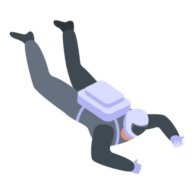 Hava dalışı simgesi, izometrik biçim