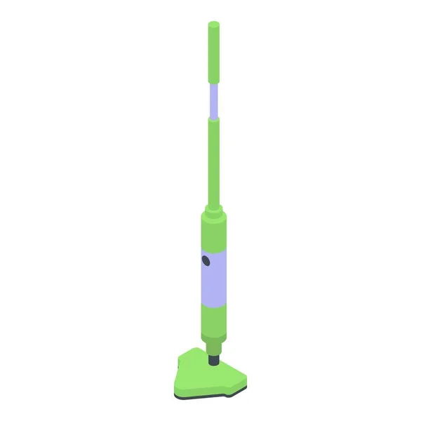 Steam cleaner stick icon, isometric style — Stock Vector