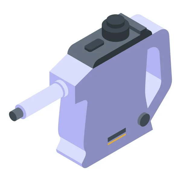 Icono de equipo de limpieza de vapor, estilo isométrico — Vector de stock