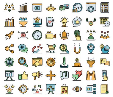 Smm simgeleri vektörü düzleştirin