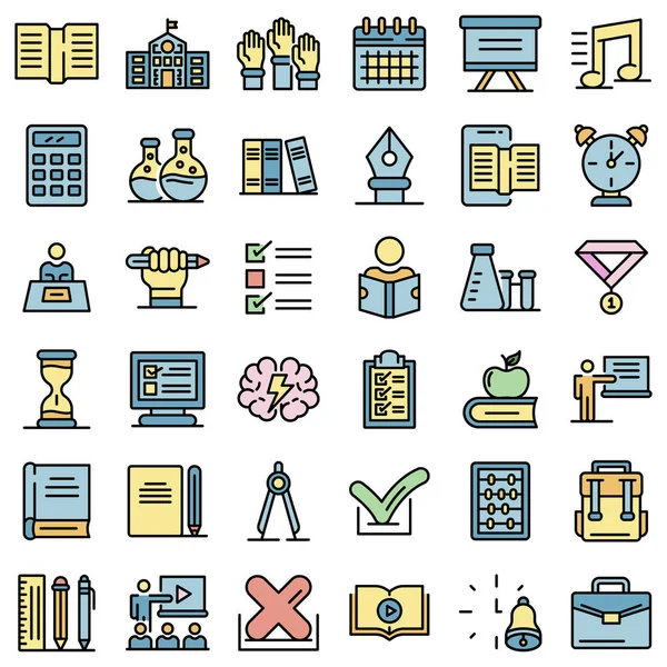 Ders simgeleri vektörü düzleştirin