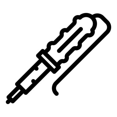 Lehim parçaları simgesi, taslak biçimi