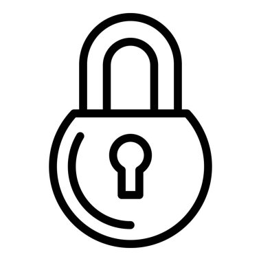 Asma kilit simgesi, özet biçimi