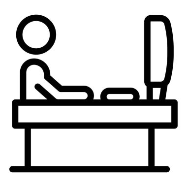 İş yeri simgesi simgesi, özet biçimi