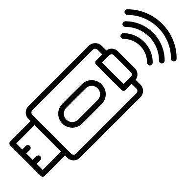 Usb uzaktan kontrol simgesi, özet biçimi