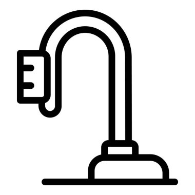 Halı buhar temizleme ikonu, taslak biçimi