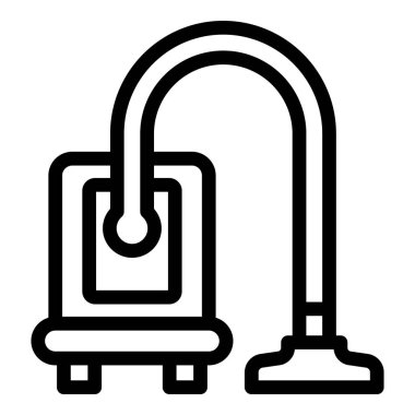 Ev temizleme ikonu, taslak biçimi