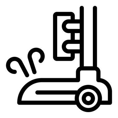 Tekerlek temizleme simgesi, taslak biçimi