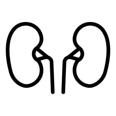 Anatomi böbreği simgesi, taslak biçimi