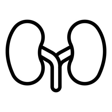 Sistem böbrek simgesi, dış hat biçimi