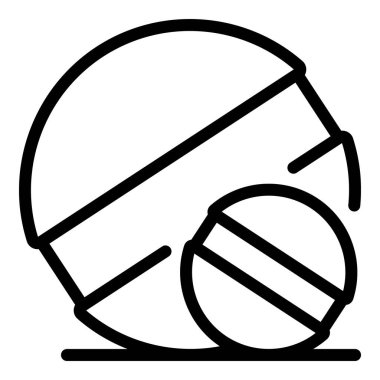 Sindirim Yuvarlak Hap simgesi, taslak biçimi