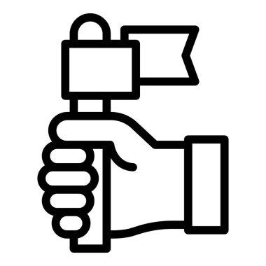 Bayrak geliştirme simgesini, özet biçimini koru