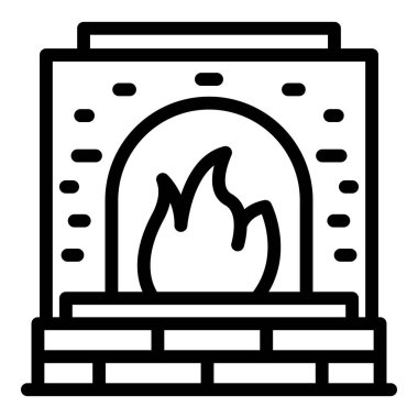 Metalürji fırın simgesi, taslak biçimi