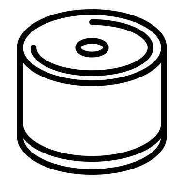 Metalurji çelik rulo simgesi, taslak biçimi