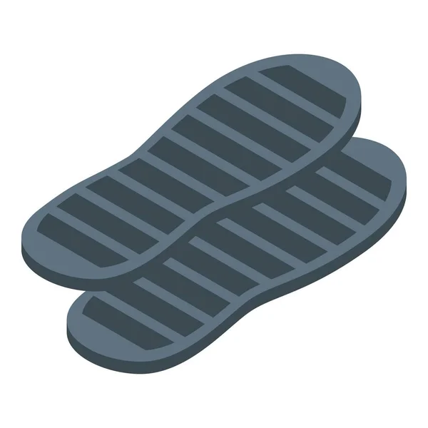Icono de plantillas de reparación de zapatos, estilo isométrico — Archivo Imágenes Vectoriales