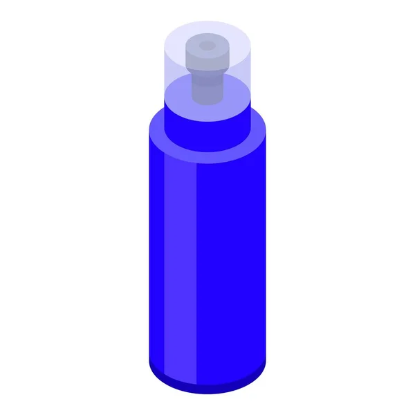 Ikon botol air gym, gaya isometrik - Stok Vektor
