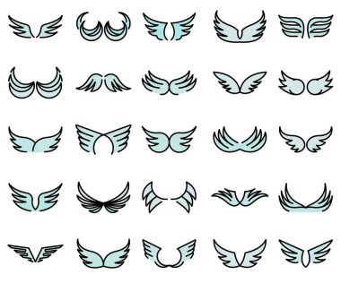 Kanat simgeleri vektörü düzleştir