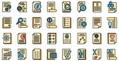 Muhabir simgeleri vektörü düzleştirdi