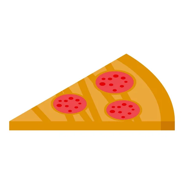 Eet pizza habijt icoon, isometrische stijl — Stockvector