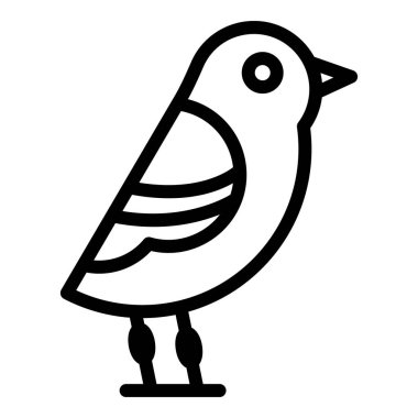 Bıldırcın kuşu simgesi, taslak biçimi