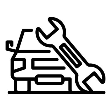 Otomobil tamir simgesi, özet biçimi