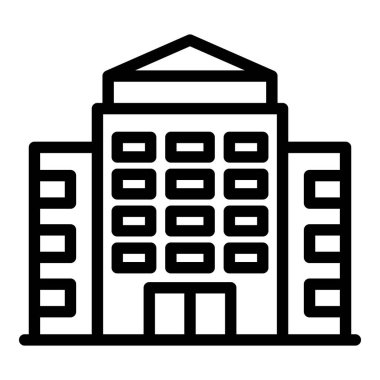 Özel eğitim binası simgesi, özet biçimi