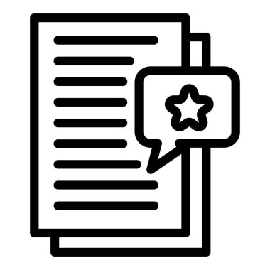 Kaliteli müşteri servis simgesi, özet biçimi